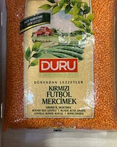 Duru KIRMIZI MERCIMEK 2.5Kg