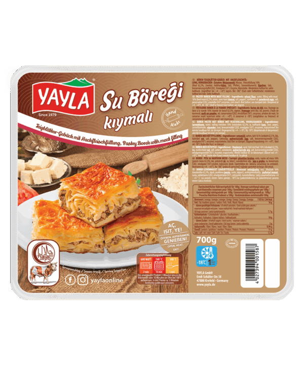 YAYLA Su Böreği Kıymalı  700gr
