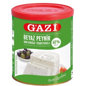 GAZİ BEYAZ PEYNİR 60% YAĞLI  500 gr