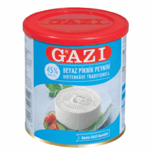 GAZİ BEYAZ PEYNİR 45%  500 gr