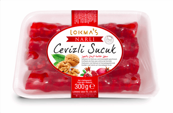 Lokmas Cevizli Sucuk Narlı 300g