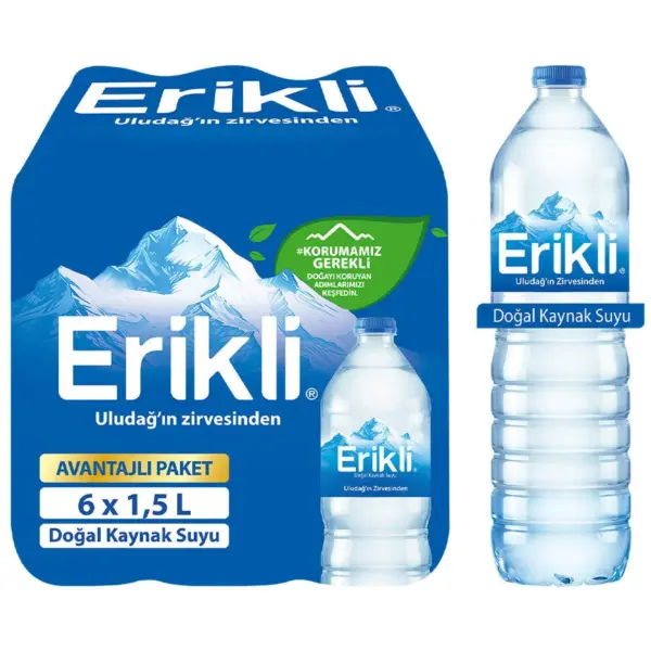 ERİKLİ Su  1.5 L x 6 Adet