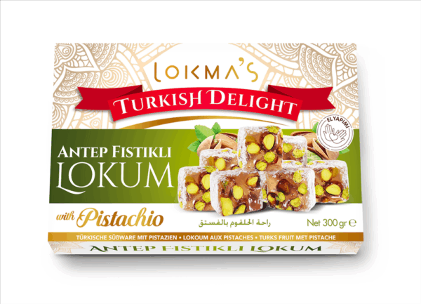 Lokmas Lokum Fıstıklı 300g