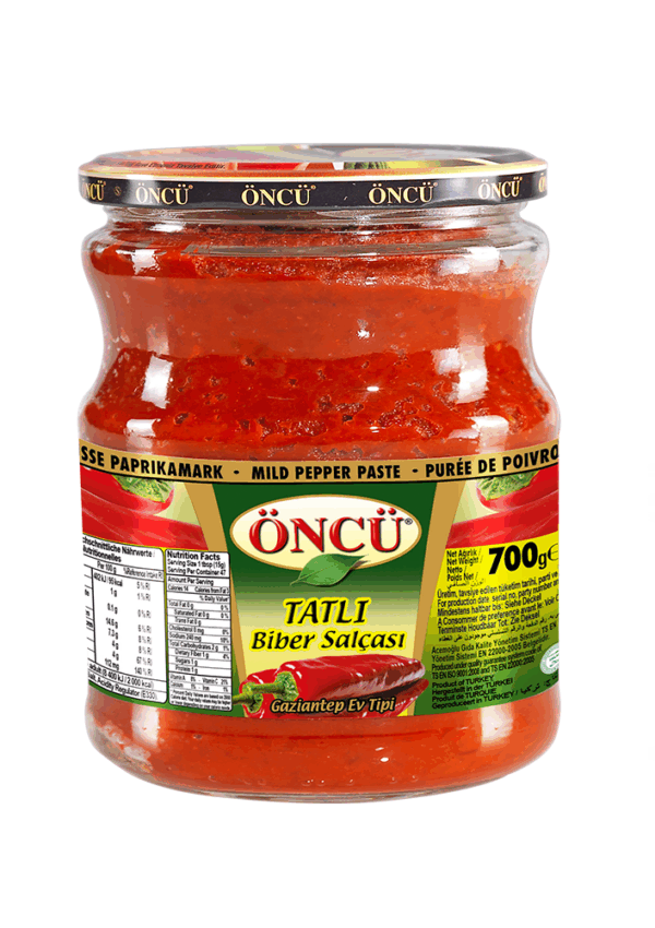 Öncü Tatlı Biber Salça  700gr